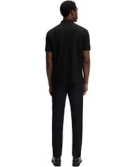 Boss by Hugo Men's Mercerized-Cotton Striped Polo Shirt