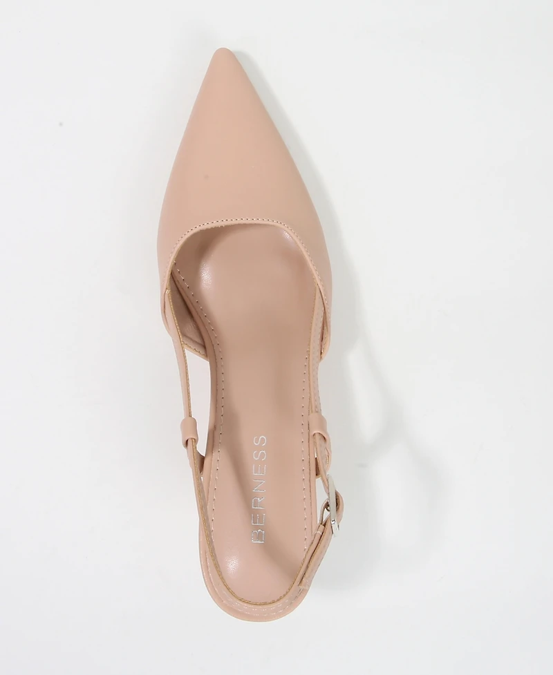 Berness Joanna Slingback Kitten Heels