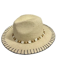 Marcus Adler Whipstitch Straw Panama Hat
