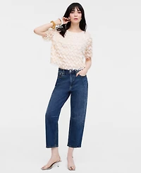 Women's Sequin Fringe Top, Macy's Exclusive- Molly Rogers Capsule Collection