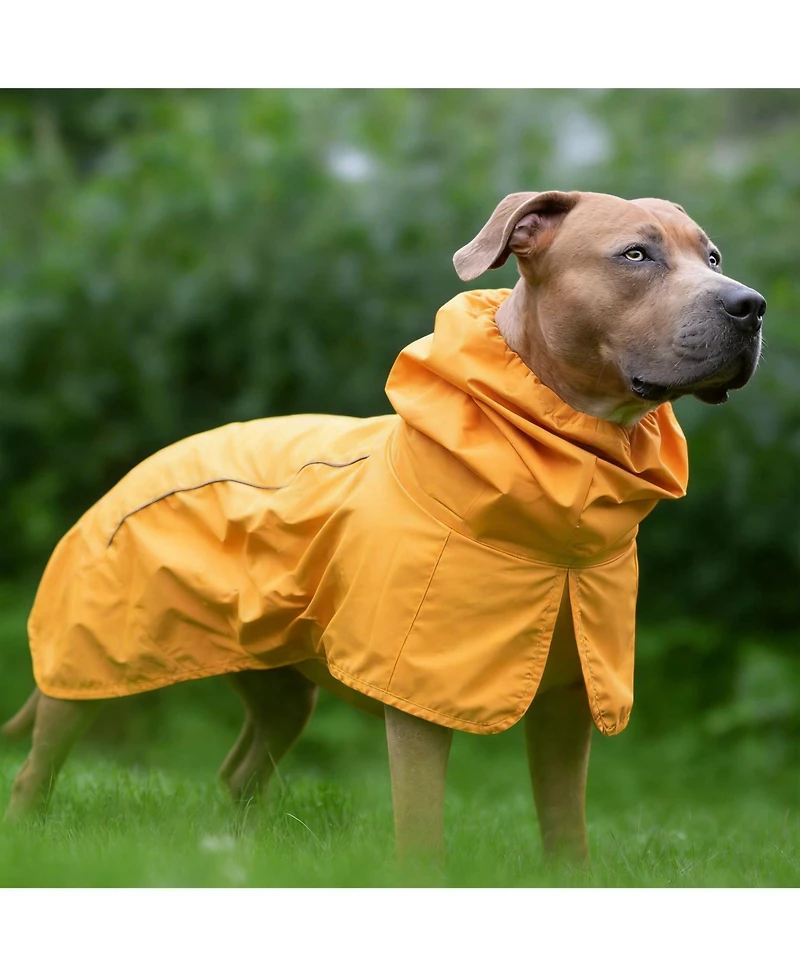 Aronkl Dog Raincoat - Waterproof, Windproof, Reflective, Breathable