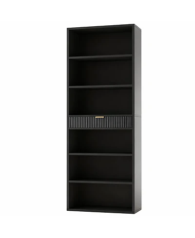 Yigii 72" Tall 7-Tier Display Organizer with Anti-Tip Kit for Home Decor