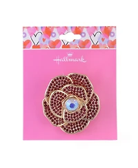 Hallmark Stone Rose Pin