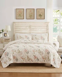 Avanti Wildflowers Reversible 3-Pc. Quilt Set, King