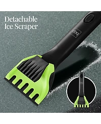 Best Choice Products 39" Extendable Snow Brush with Shovel, Squeegee and Ice Scraper Storage Bag