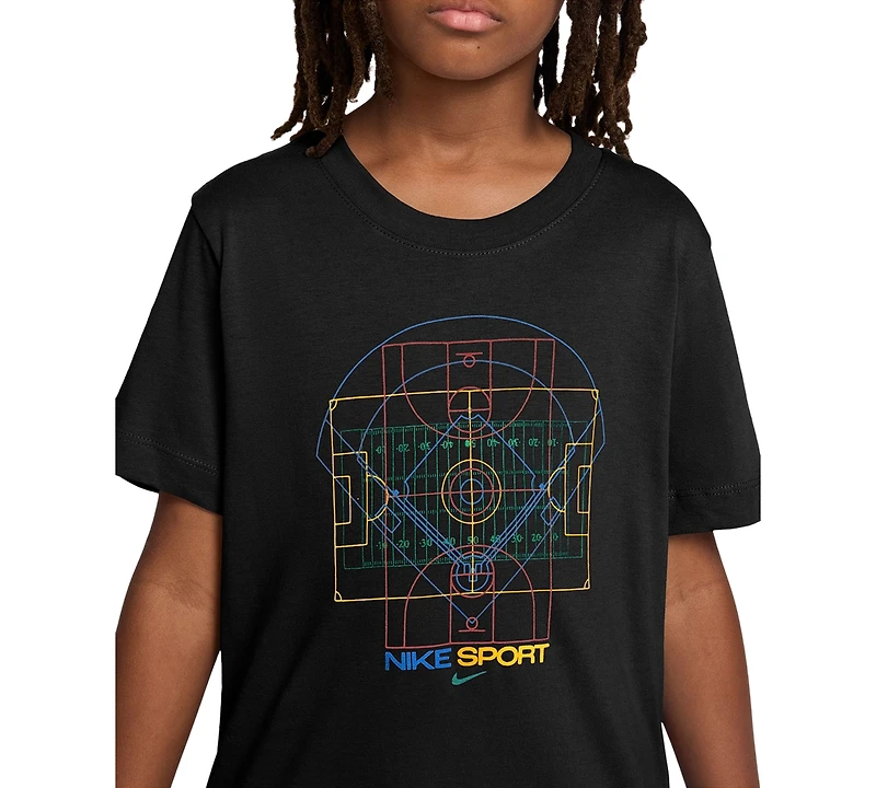 Nike Boys' 8-20 Short-Sleeve Crewneck T-Shirt