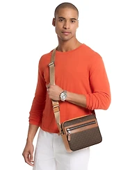 Michael Kors Men's Top Zip Crossbody Bag