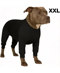 Aronkl Cotton Polyester Calming Dog Onesie for All Seasons - Stress Relief, Comfort, and Easy Care