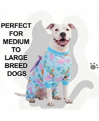 Aronkl Cotton Polyester Calming Dog Onesie for All Seasons - Stress Relief, Comfort, and Easy Care