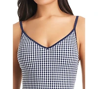 Sanctuary Women's Check Me Out Scoop Neck One-Piece Swimsuit