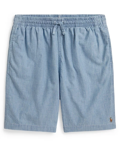 Polo Ralph Lauren Boys' 8-20 Big-Fit Cotton Chambray Shorts