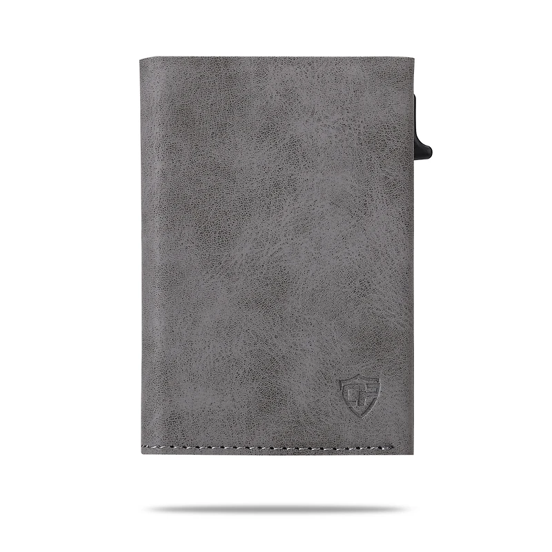 Conceal Plus Men's Card Block Wallet Rfid Blocking Credit Holder Pu Leather