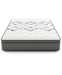 Diamond Mattress Soto 12.5" Hybrid Medium Pillow Top Mattress, Twin