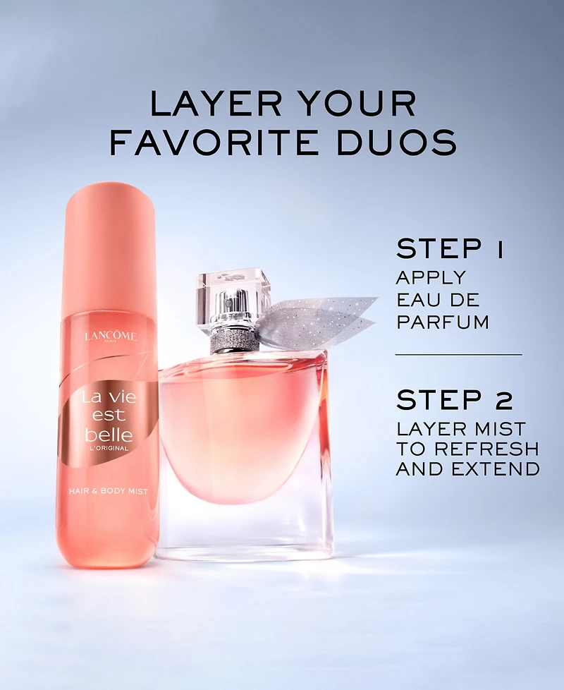 Lancome La Vie Est Belle L'Original Hair and Body Mist, 3.4 oz.