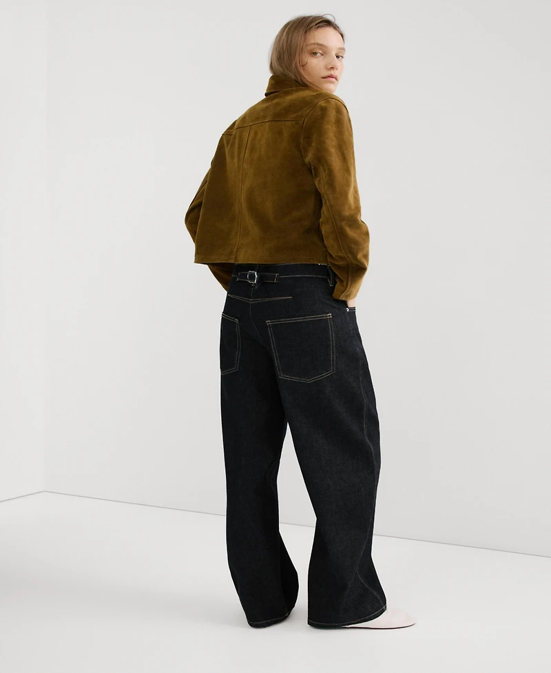 Mango Women's Low-Rise Balloon Jeans