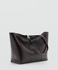 Mango Women's Large Shopper Bag