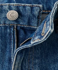 Mango Women's Denim Midi Skirt