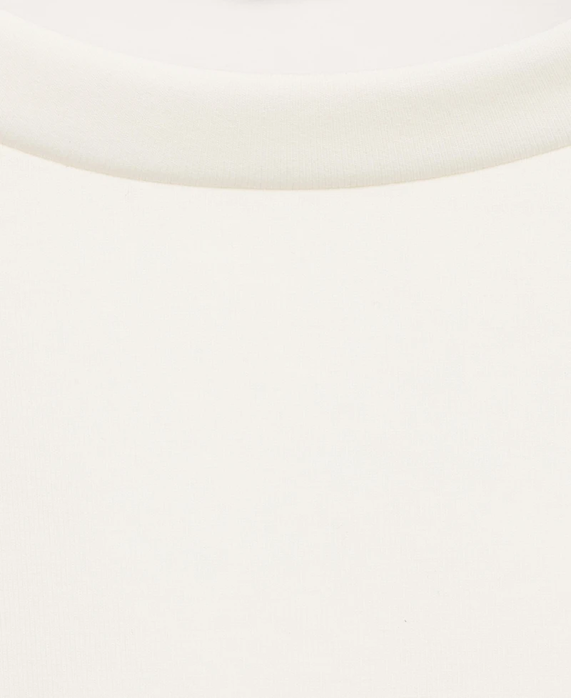 Mango Women's Short-Sleeved Cotton T-Shirt