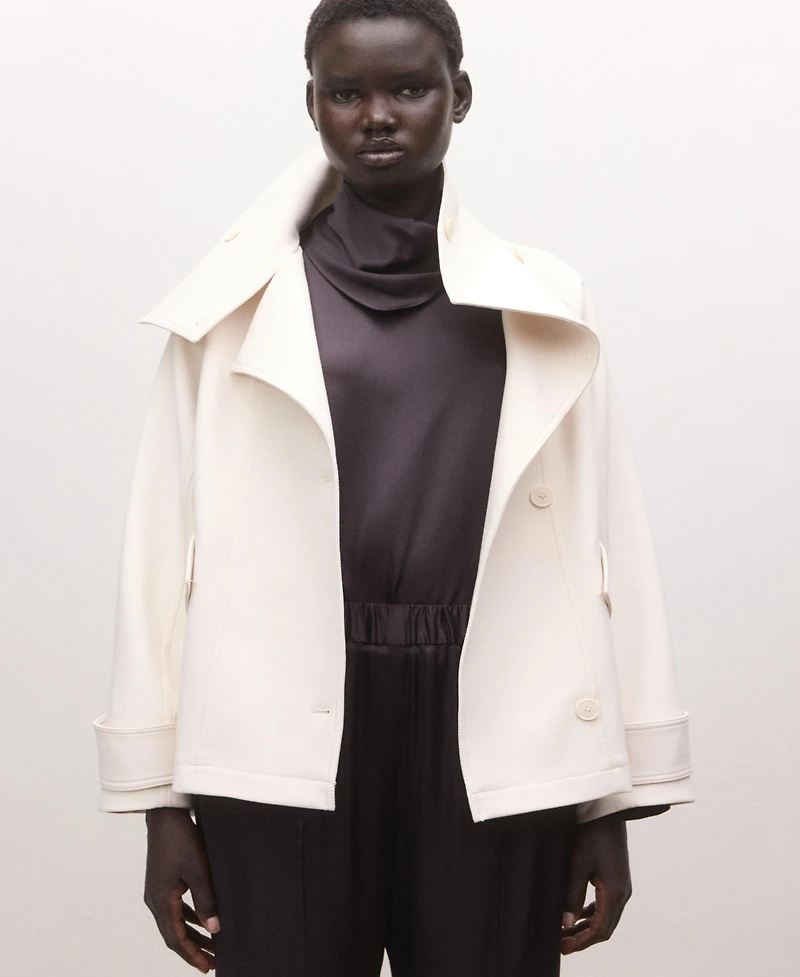 Mango Women's Adjustable Waist Straight-Leg Pants