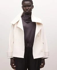 Mango Women's Adjustable Waist Straight-Leg Pants