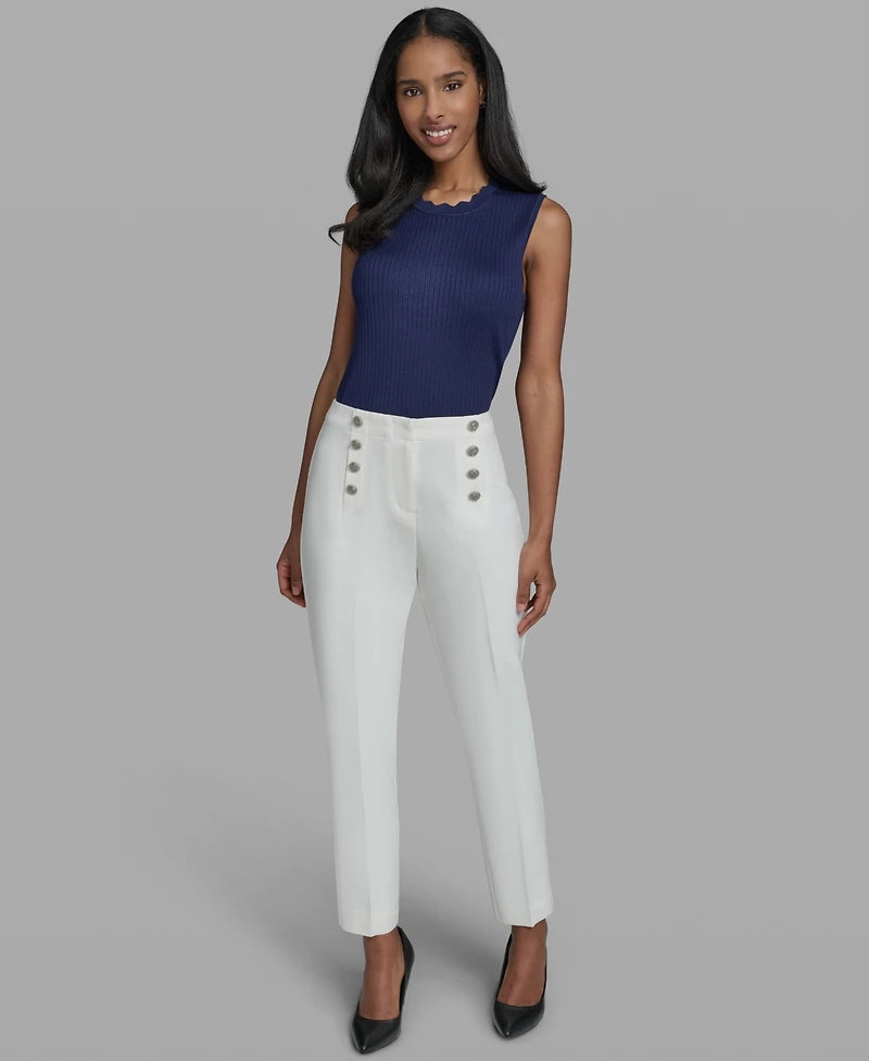 Karl Lagerfeld Paris Women's Ankle-Length Pants