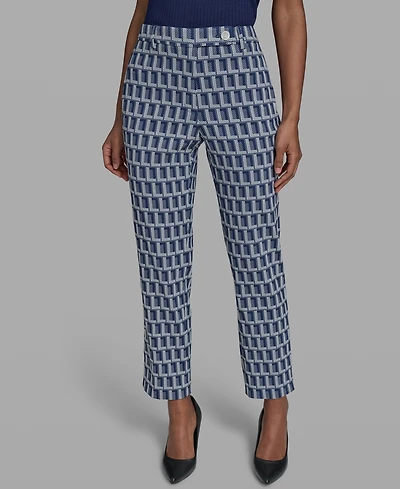 Karl Lagerfeld Paris Women's Straight-Leg Pants