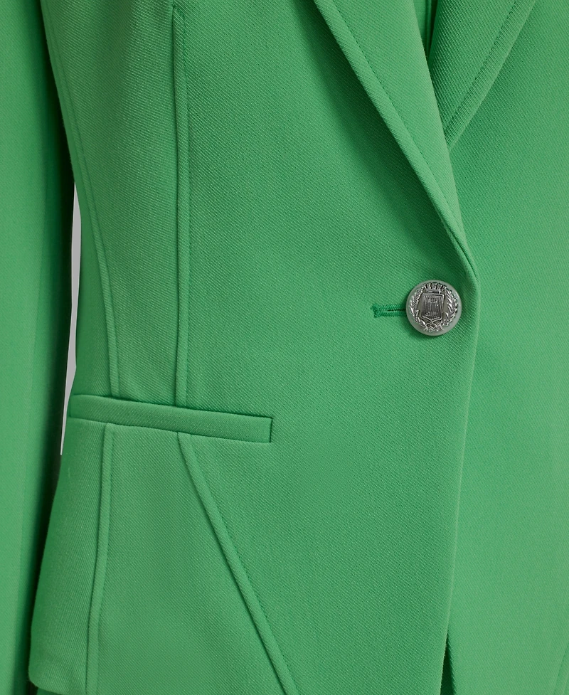 Karl Lagerfeld Paris Women's Notched-Lapel Collar Jacket