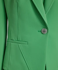 Karl Lagerfeld Paris Women's Notched-Lapel Collar Jacket