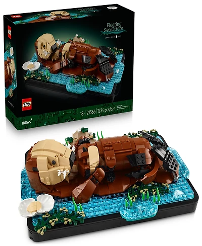 Lego Ideas Floating Sea Otter Building Set, 21366
