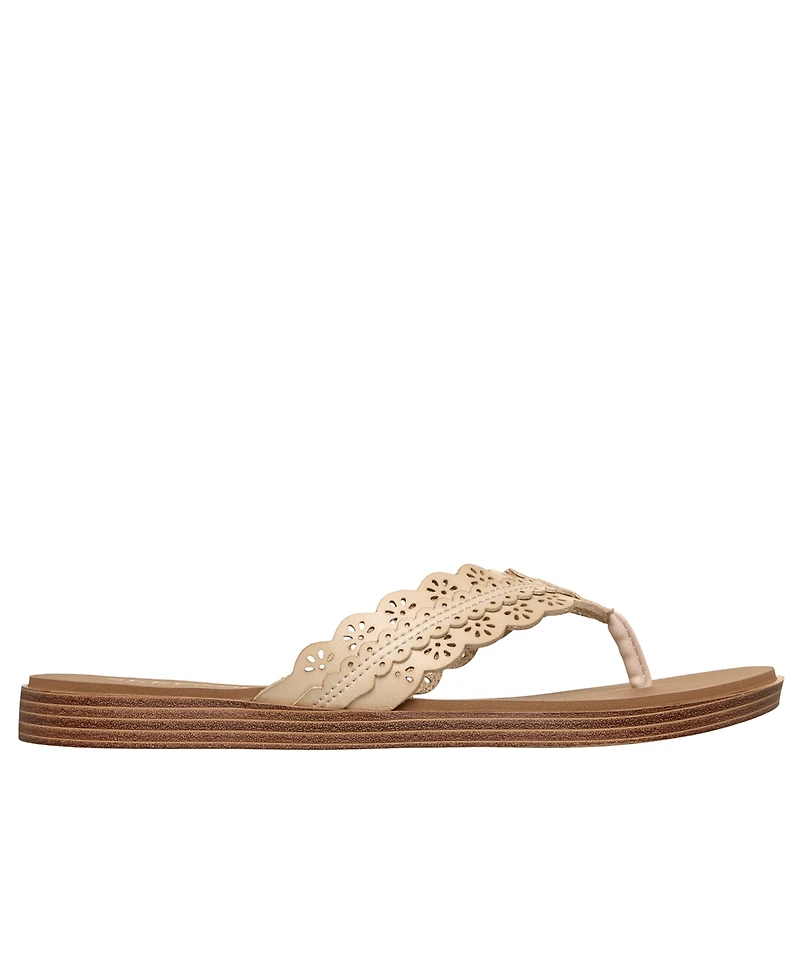 Skechers Women's Cali Summer Cove - Catching Sun Too Flip-Flop Thong Sandals from Finish Line