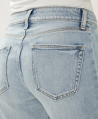 Silver Jeans Co. Women's Suki Mid-Rise Cropped Wide-Leg