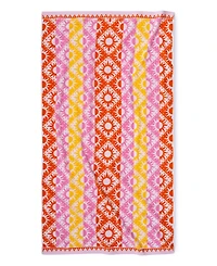 The Beach House Sun Stripe Cotton Beach Towel, 40" x 70"
