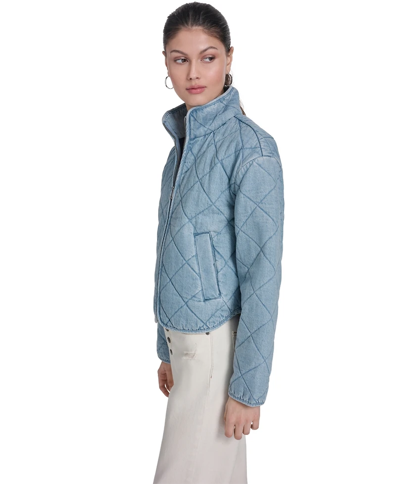 Levi's Women's Diamond-Quilted Cotton Jacket