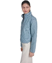 Levi's Women's Diamond-Quilted Cotton Jacket