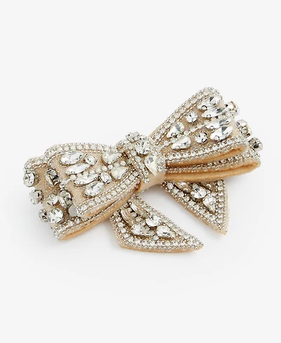 Holiday Lane Jeweled Classics Beaded Bow Ornament, Macy's Exclusive
