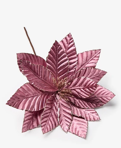 Holiday Lane Enchanted Forest Flower Pick Ornament, Macy's Exclusive