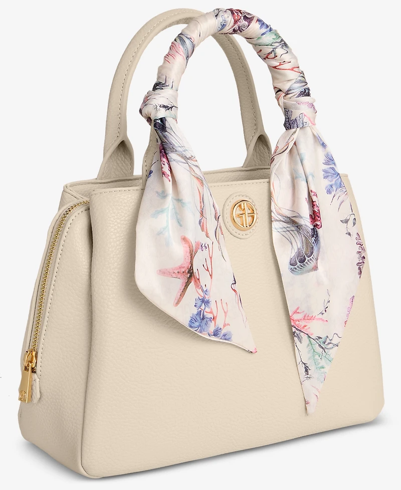 Giani Bernini Scarf Handle Satchel, Macy's Exclusive