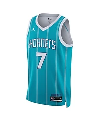 Nike Men's and Women's Kon Knueppel Teal Charlotte Hornets Swingman Icon Edition Jersey