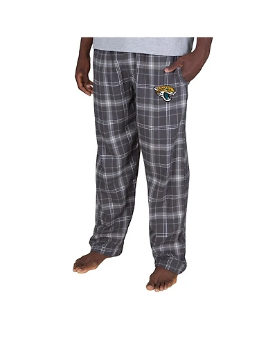 Concepts Sport Men's Charcoal Jacksonville Jaguars Ultimate Plaid Flannel Pants