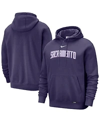 Nike Men's Purple Sacramento Kings 2025/26 City Edition Essential Remix Club Hoodie