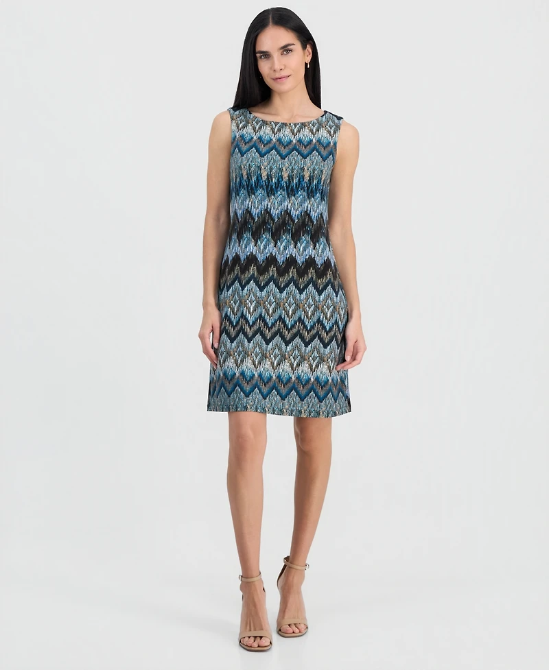 Connected Petite Sleeveless Shift Dress