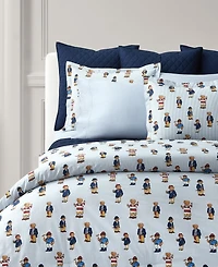 Polo Ralph Lauren Teddy Bear Stripe 2-Pc. Comforter Set, Twin