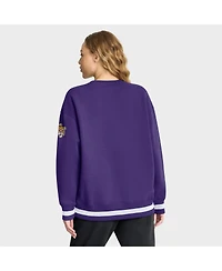 Nike Women's Purple Lsu Tigers Oversized Legacy Phoenix Sweatshirt
