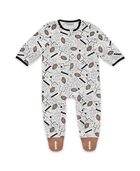 Wear by Erin Andrews Baby Boys and Girls 2-Piece Las Vegas Raiders Sleep Play Full-Zip Sleeper Bib Set