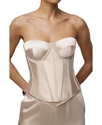 Jluxlabel Women's Satin Corset