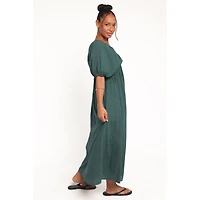 Petal and Pup Women's Sullivan Puff Sleeve Maxi Dress