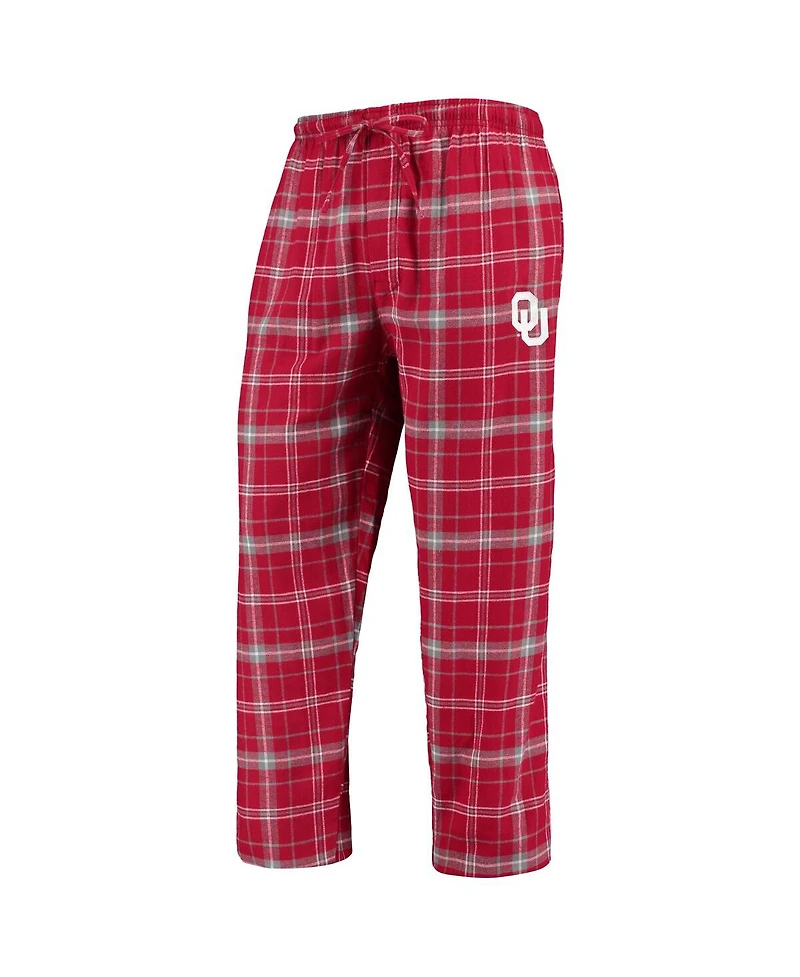 Concepts Sport Men's Crimson/ Oklahoma Sooners Ultimate Flannel Pants
