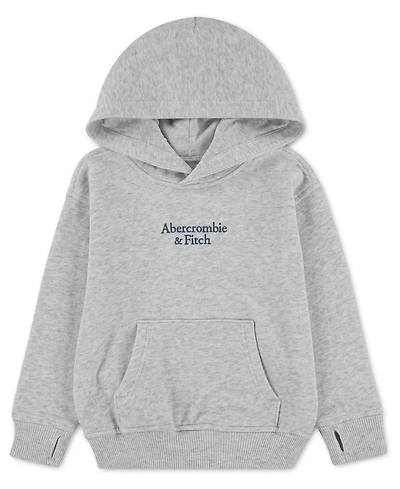 abercrombie kids Boys' Essential Logo Pullover Hoodie