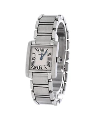 Pre-Owned Cartier Tank Francaise Quartz Watch in Stainless Steel 20mm
