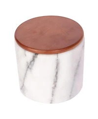 Artifacts Trading Company Storage Canister with Sealed Wood Top